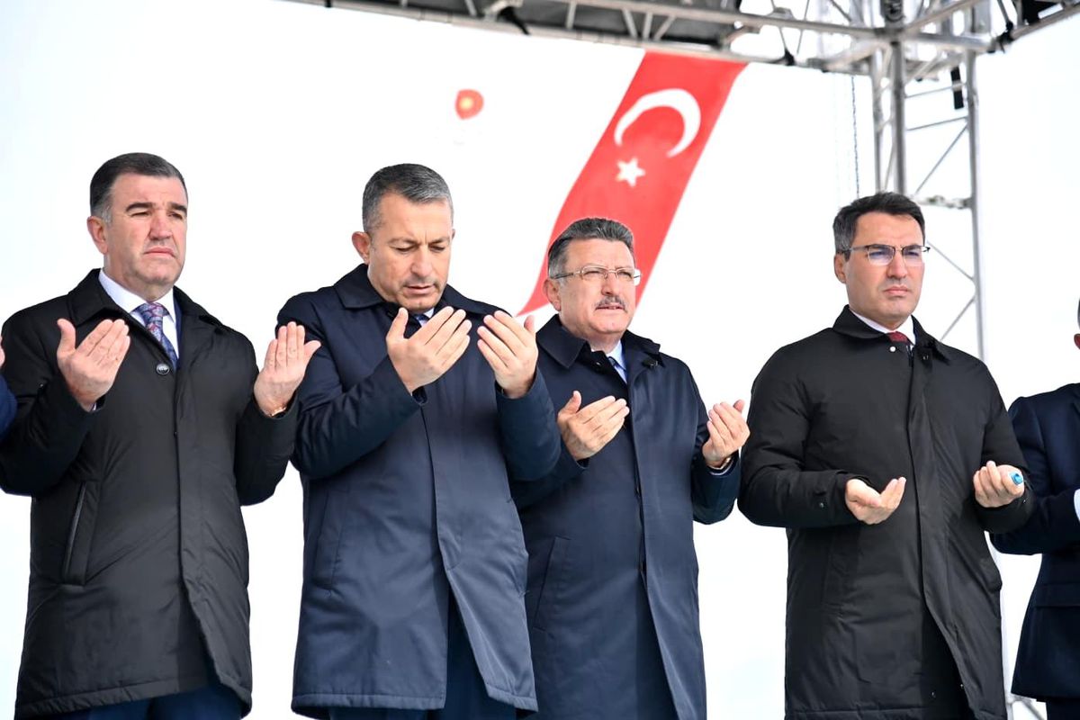 Soğanlı Dağı’ndaki RES Cumhurbaşkanı Erdoğan’ın katılımıyla açıldı