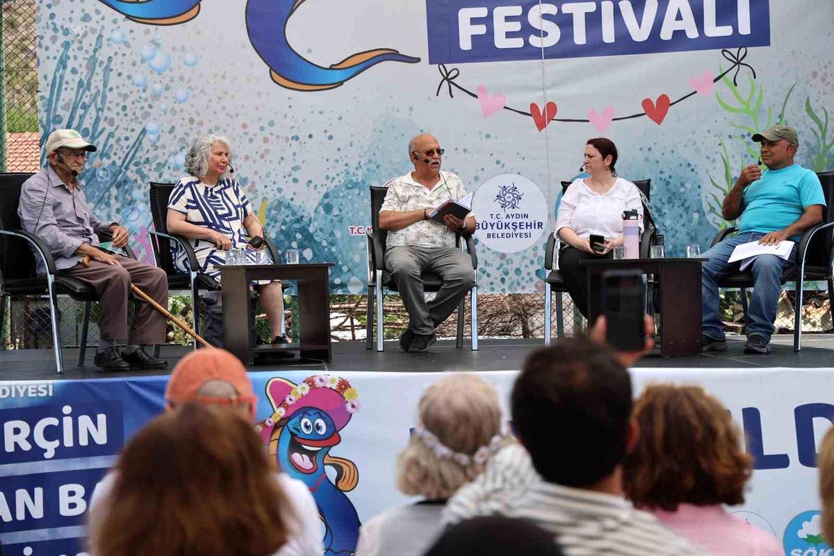 Söke’deki festivalde yılan balığının yolculuğu anlatıldı