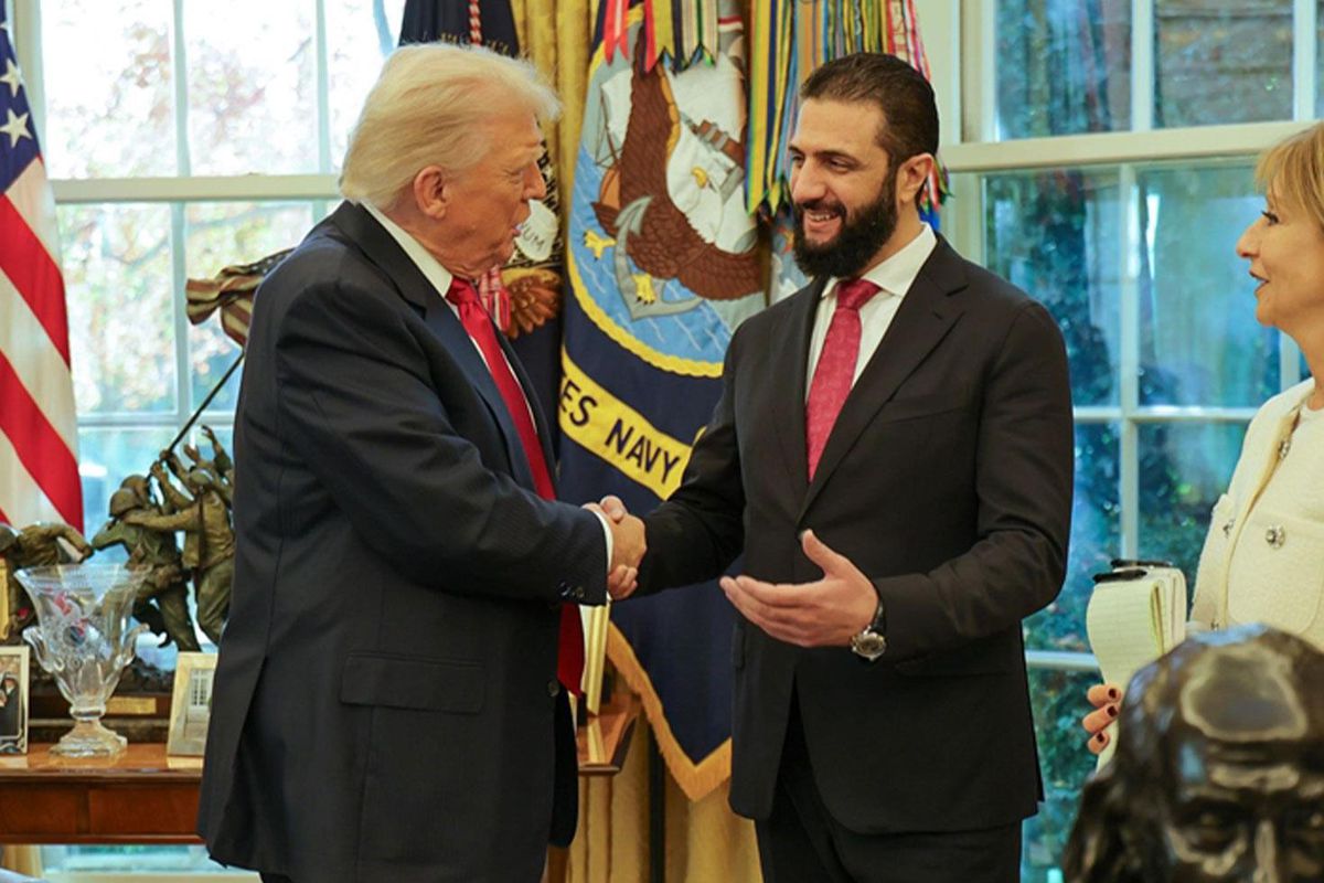 Şara ve Trump’tan Suriye Üzerine Görüşme