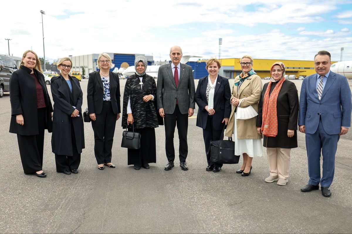 TBMM Başkanı Kurtulmuş Helsinki’ye Gitti
