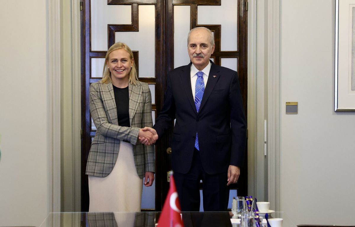 Kurtulmuş, Finlandiya Dışişleri Bakanı ile Görüştü