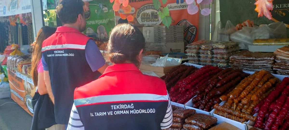 Kiraz Festivali’nde Gıda Kontrolleri Sürüyor