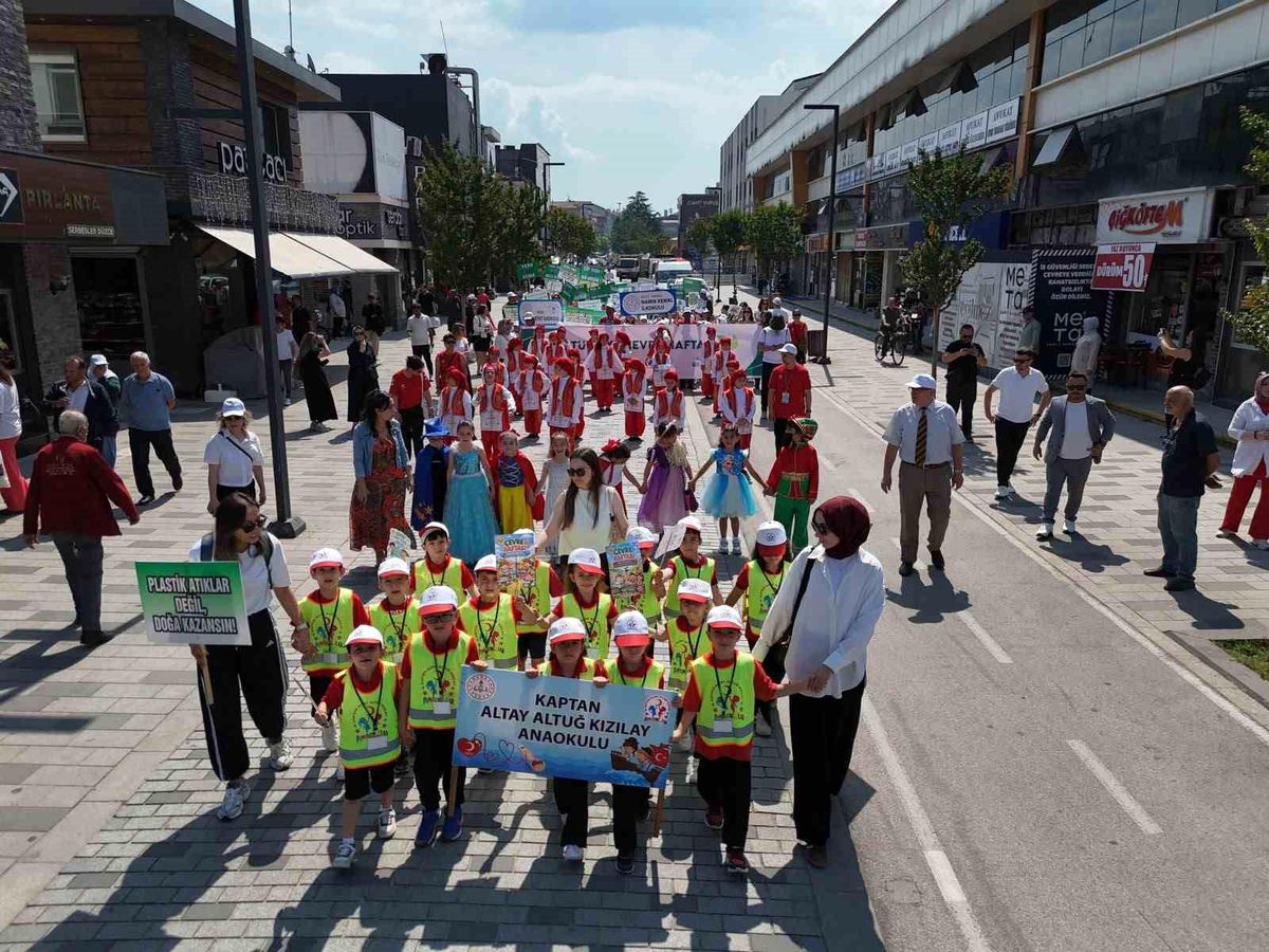 Temiz şehir Düzce’nin duyarlı çocukları