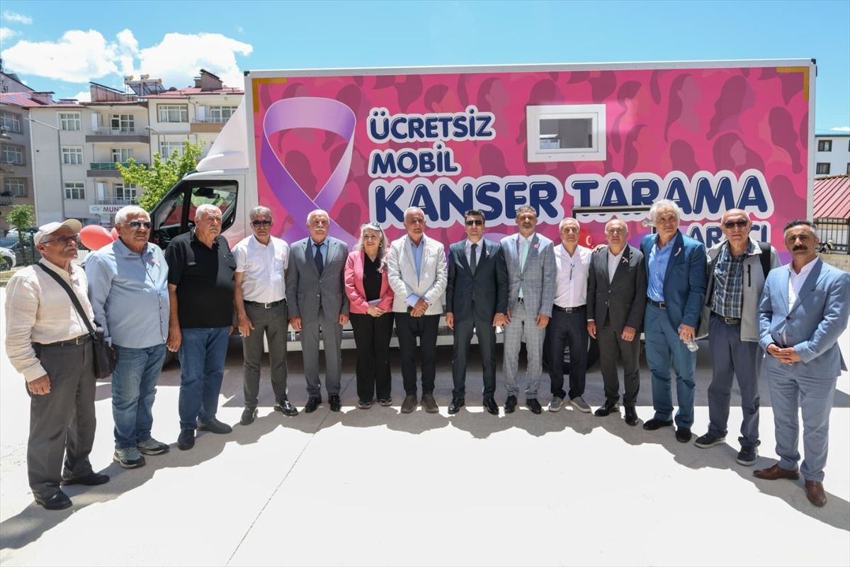 Tunceli’de Mobil Kanser Tarama Aracı Hizmete Girdi