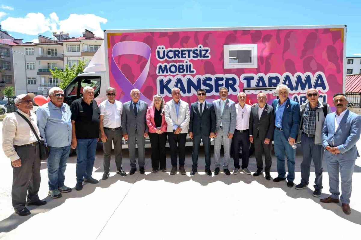 Tunceli’de Mobil Kanser Tarama Aracı Başladı