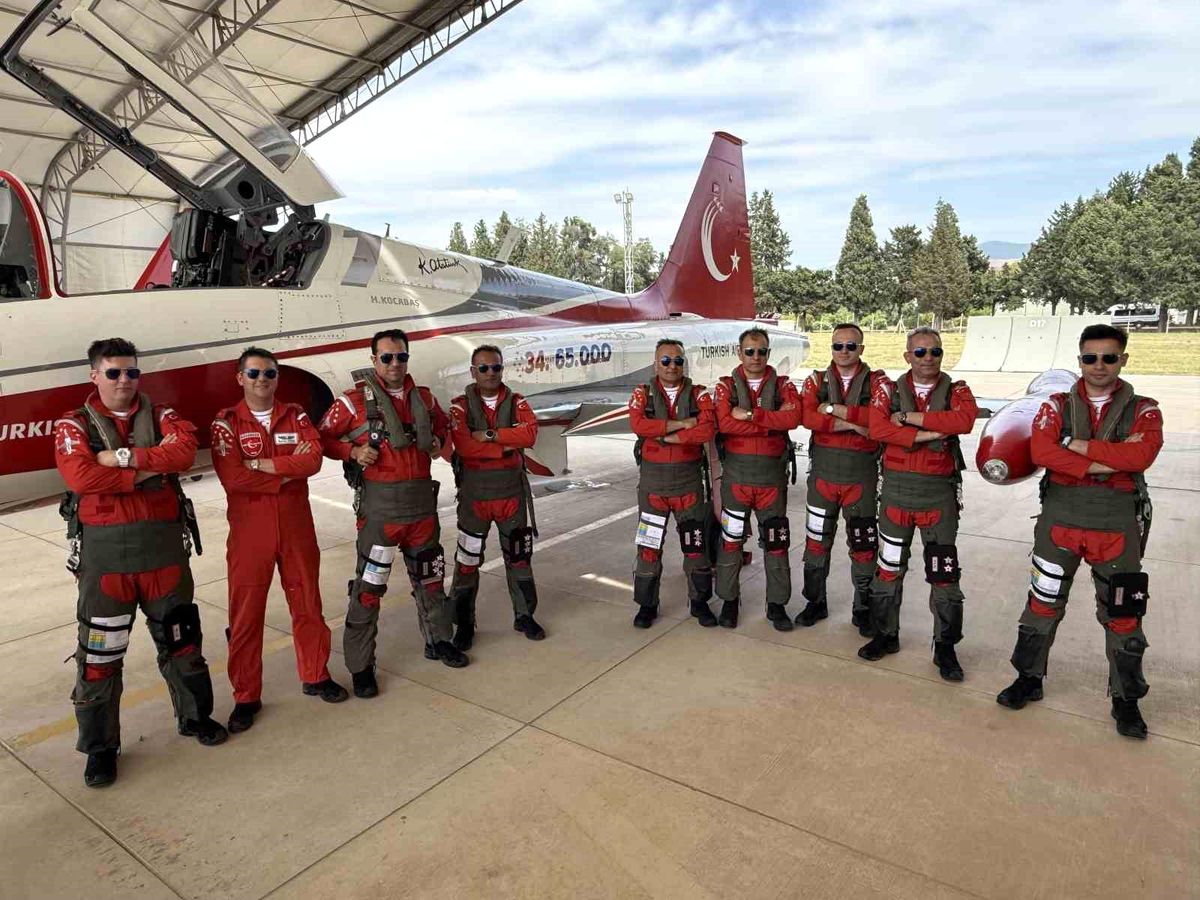 İzmir’de Akrobasi Uçuşları Provası