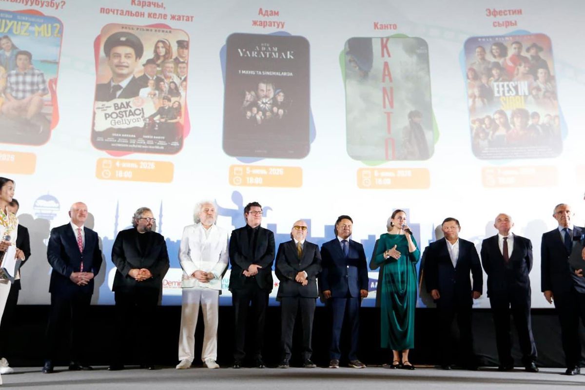 Türkiye- Kırgızistan Türk Film Günleri Bişkek’te 10. kez perde açtı