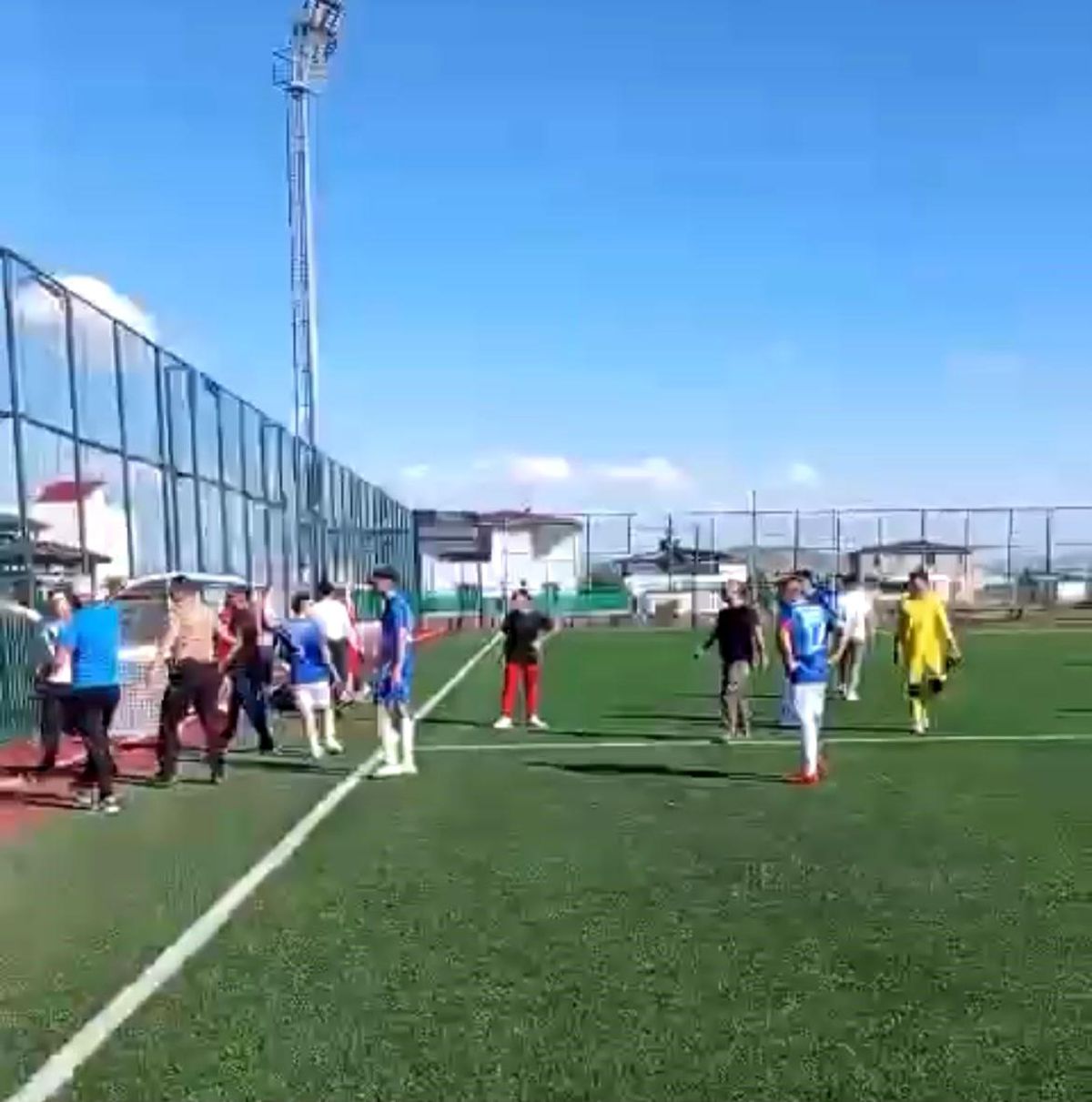Kahramanmaraş’ta Şampiyonluk Maçında Kavga