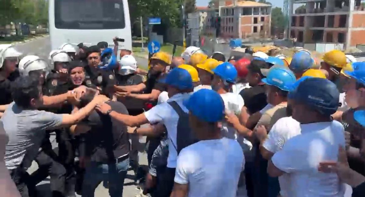 İşçiler Ücretleri İçin Tekirdağ’a Yürüdü