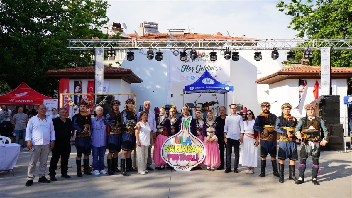 Ula’da Sarımsak Festivali Coşkuyla Kutlandı