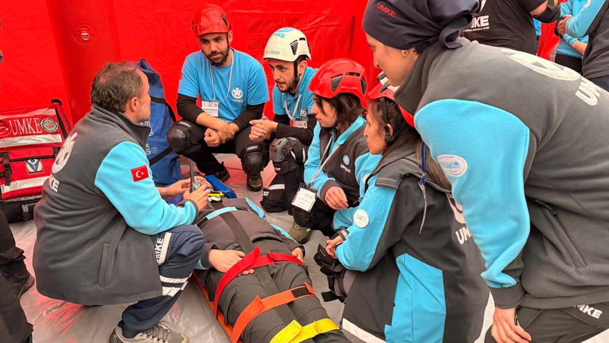 UMKE’den Giresun’da Başarılı Tatbikat