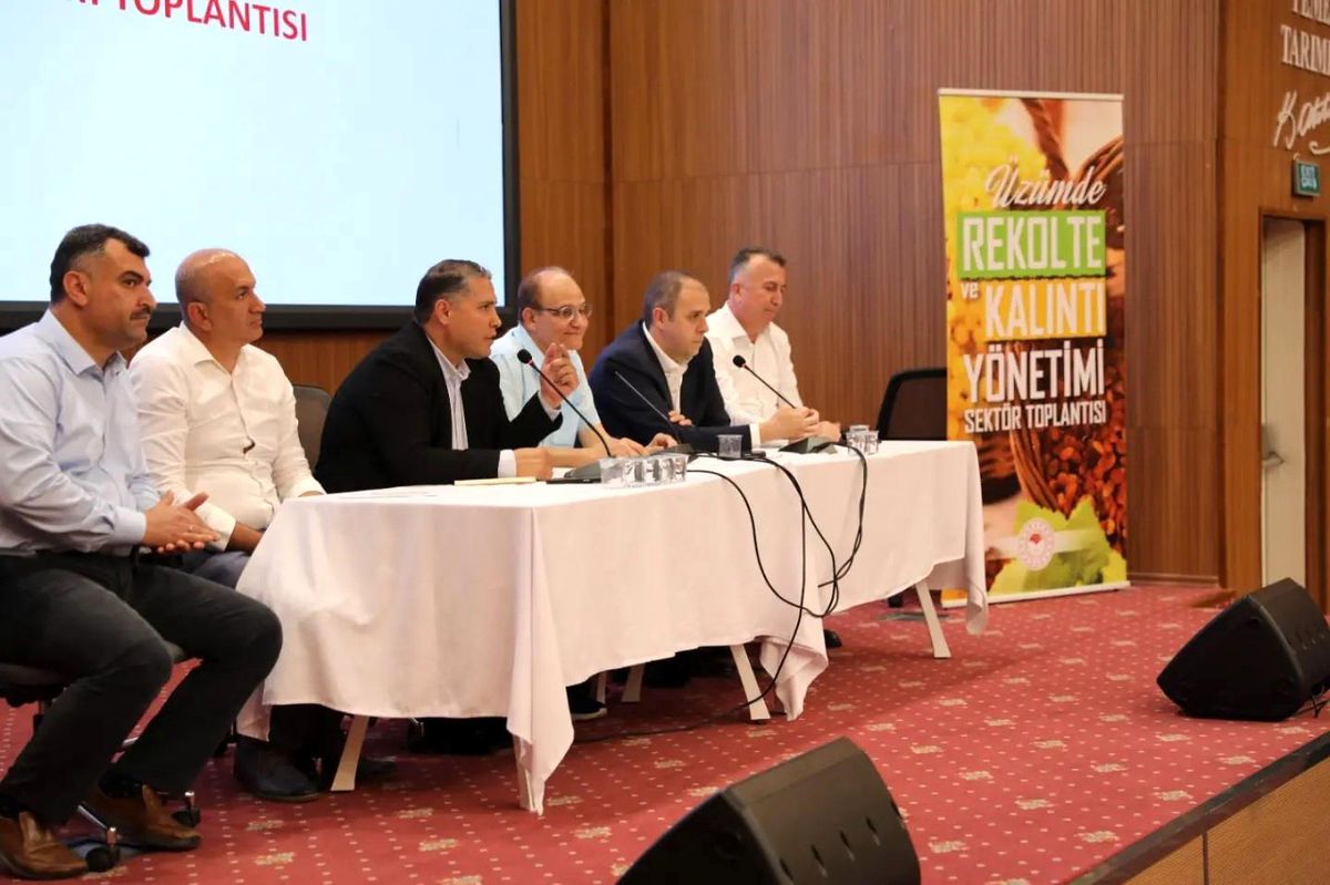 Manisa’da Üzüm Sektörü Toplantısı