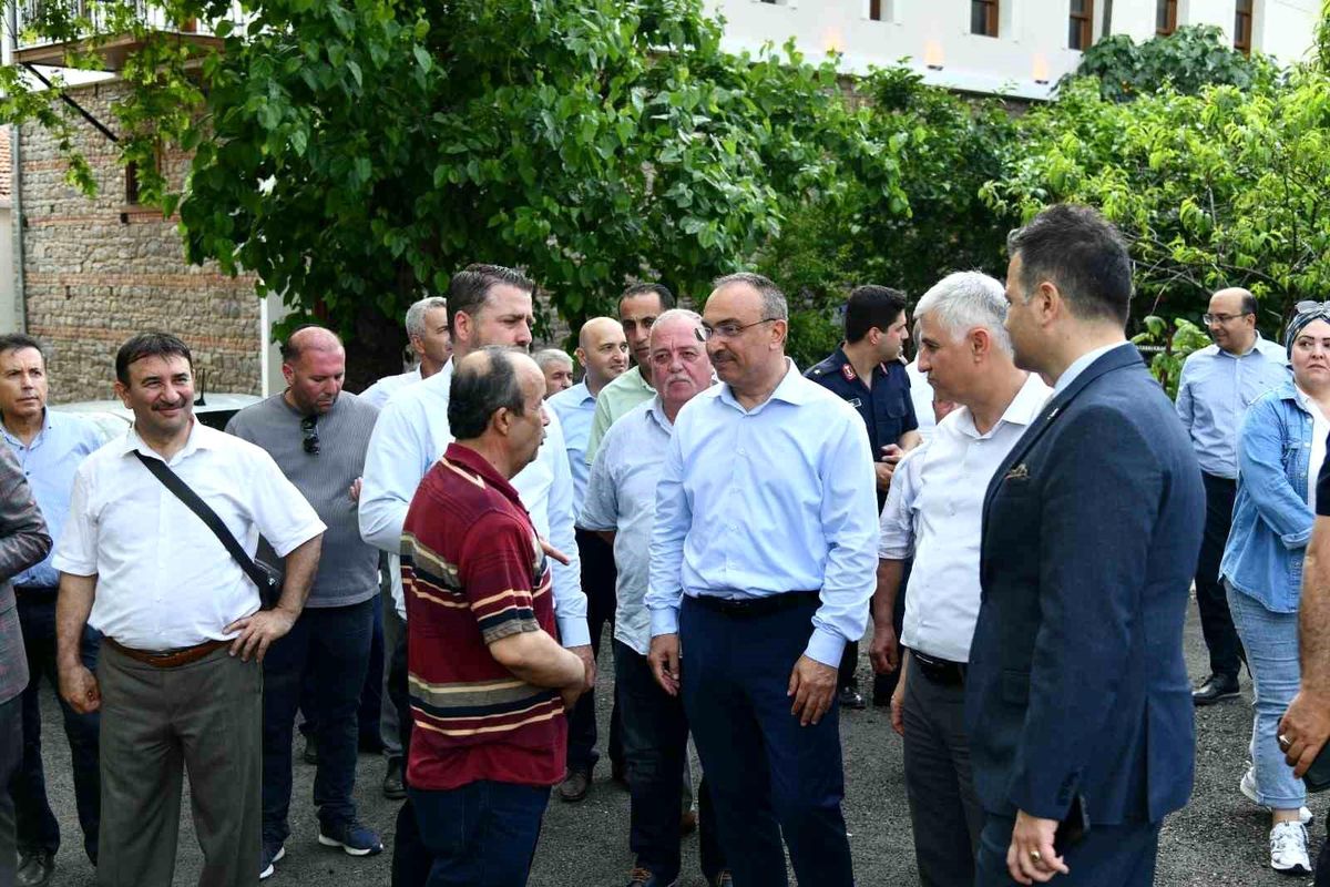 Vali Soytürk, Uçmakdere’de turizm ve tarih yatırımlarını inceledi
