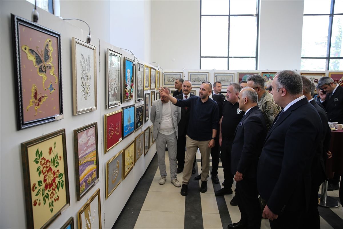 Van’da Hükümlülerin Sanat Sergisi