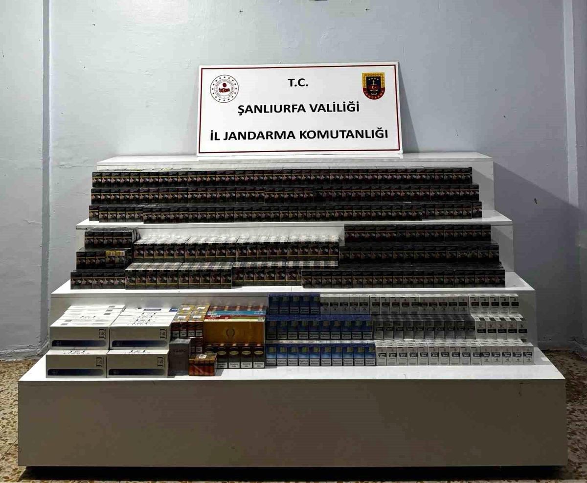 Viranşehir’de Kaçak Sigara Operasyonu