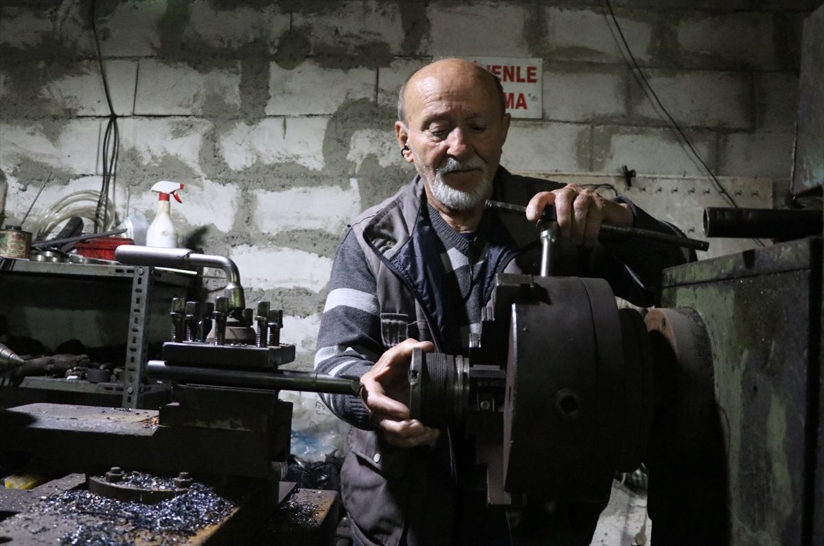 Tornacı Usta Yüksel Aydın’ın Azmi