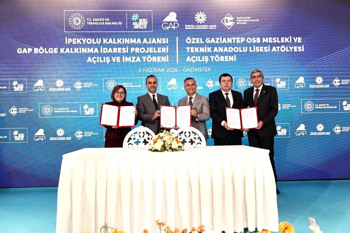 Gaziantep’te 17 projenin toplu açılışı yapıldı