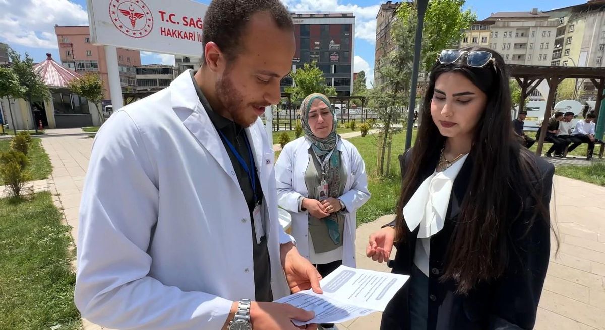 Yüksekova’da Sigara Bırakma Kampanyası