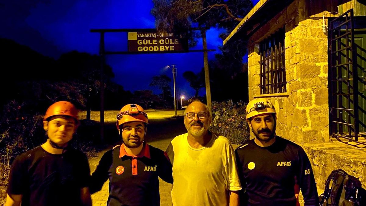 Antalya’da Kaybolan Turist Kurtarıldı