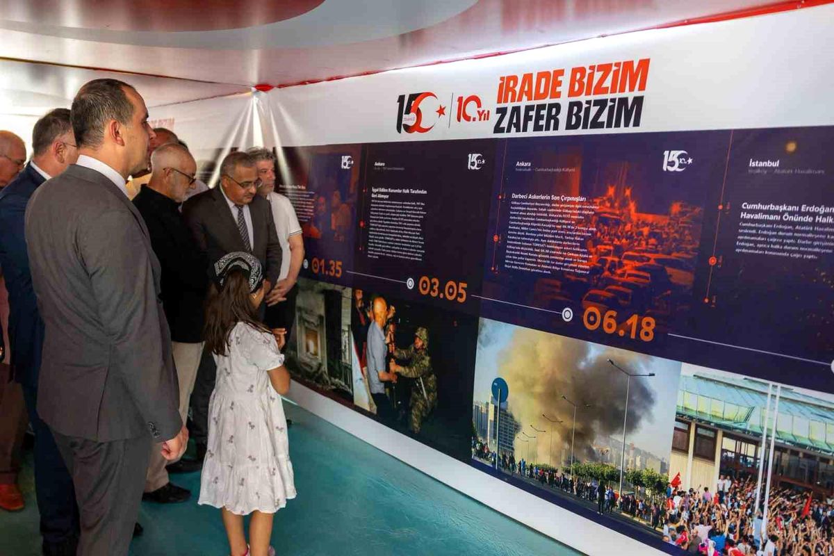 Iğdır’da 15 Temmuz Anma Çadırı Açıldı