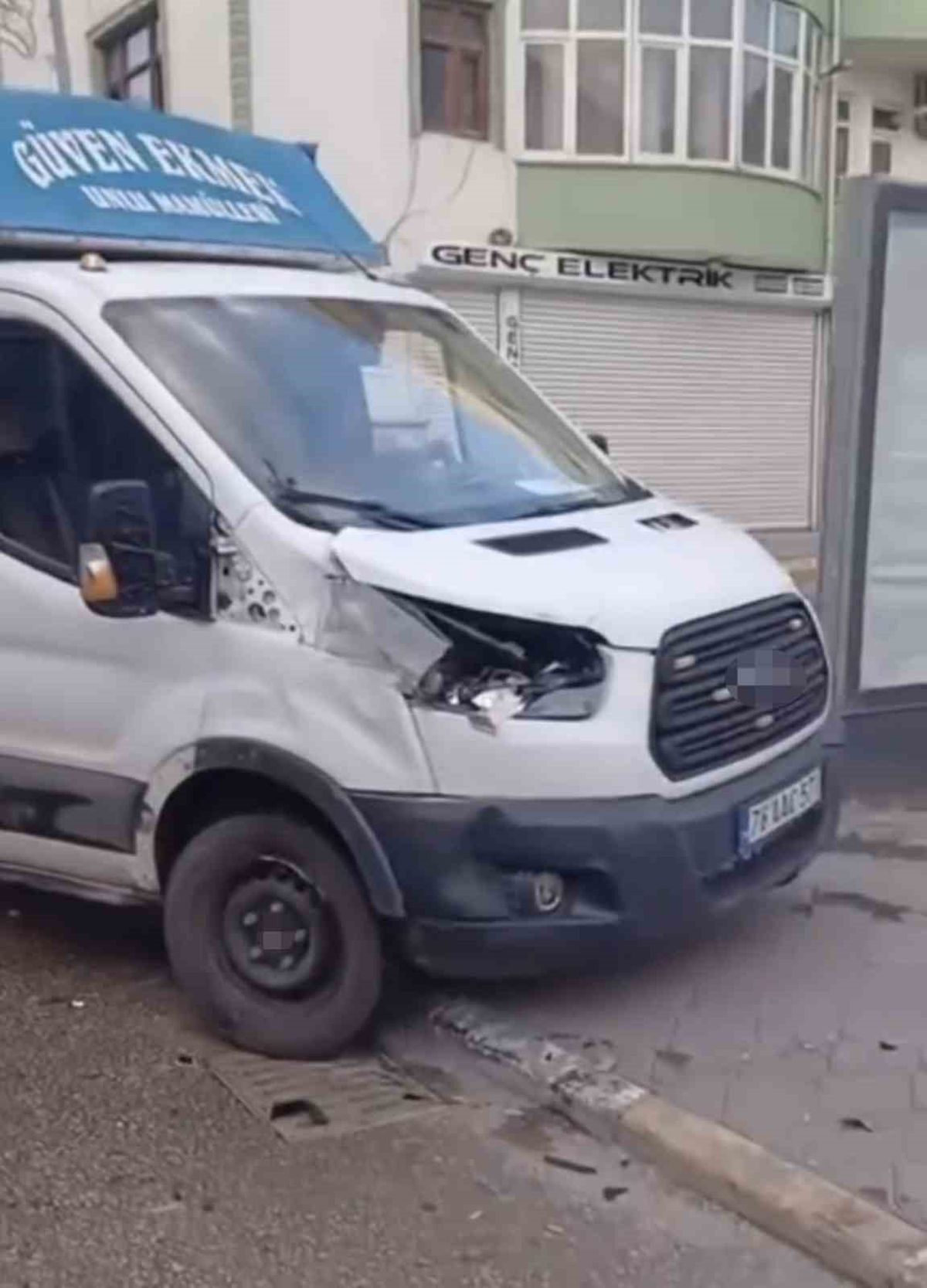 Iğdır’da maddi hasarlı kaza