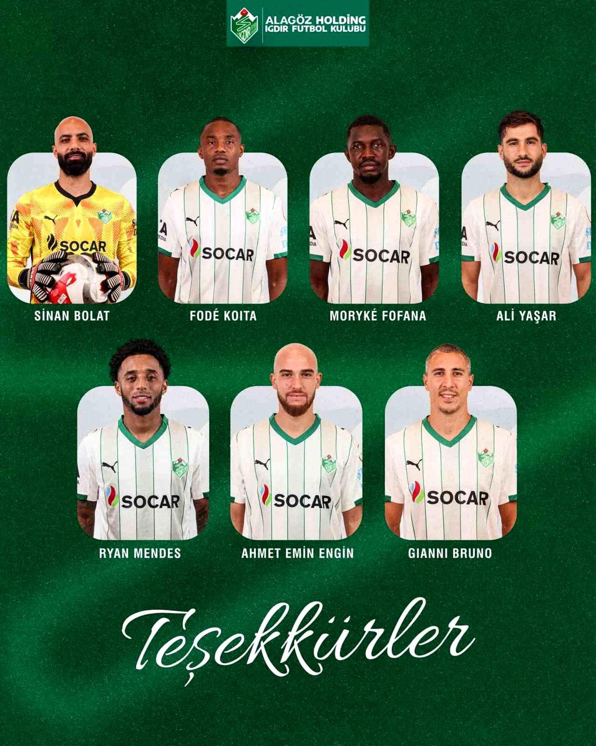 Iğdır FK’dan 7 Futbolcu ile Yol Ayrımı