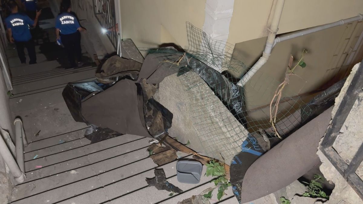 İstanbul’da Fırtına Çatıları Uçurdu