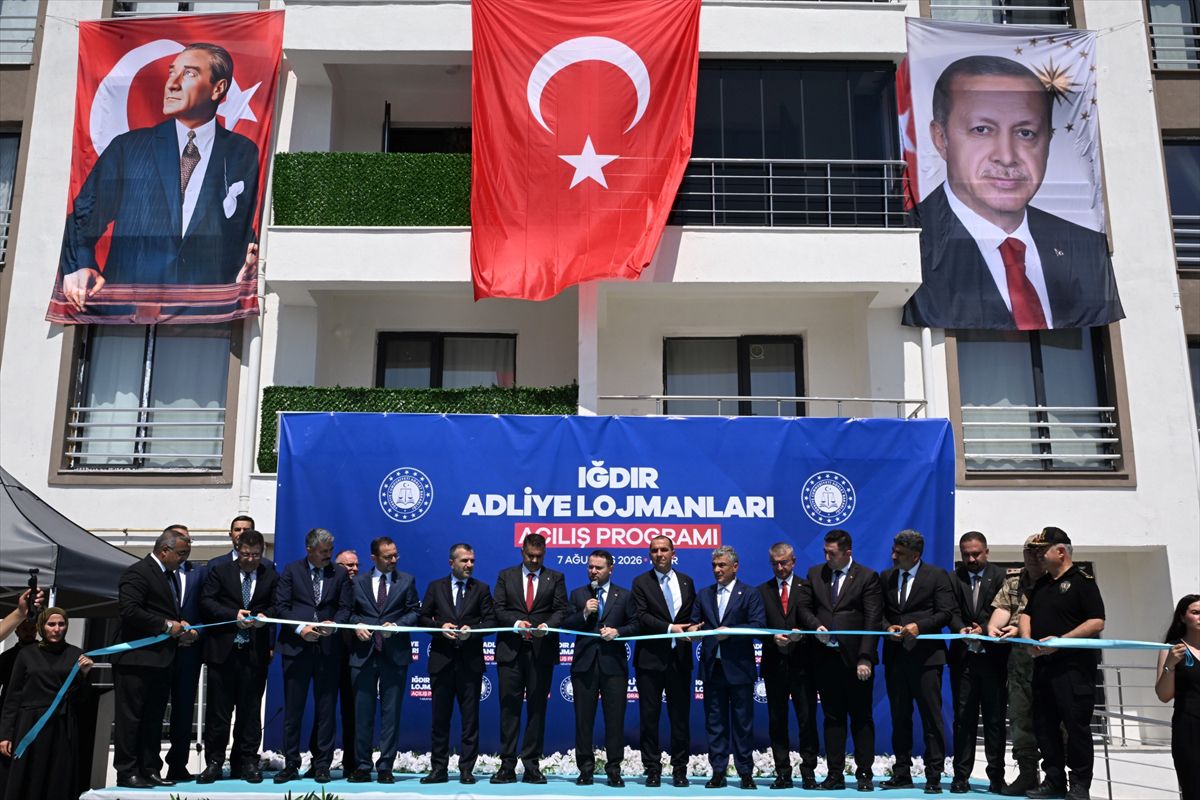 Adalet Bakanı Lojman Açılışında Önemli Açıklamalar Yaptı