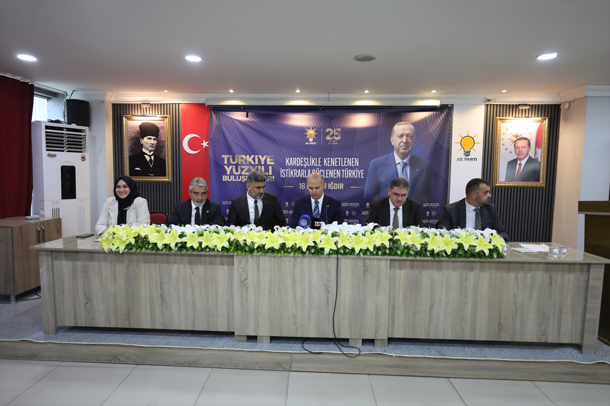 AK Parti Genel Başkan Yardımcısı Ömer İleri, Iğdır’da konuştu: