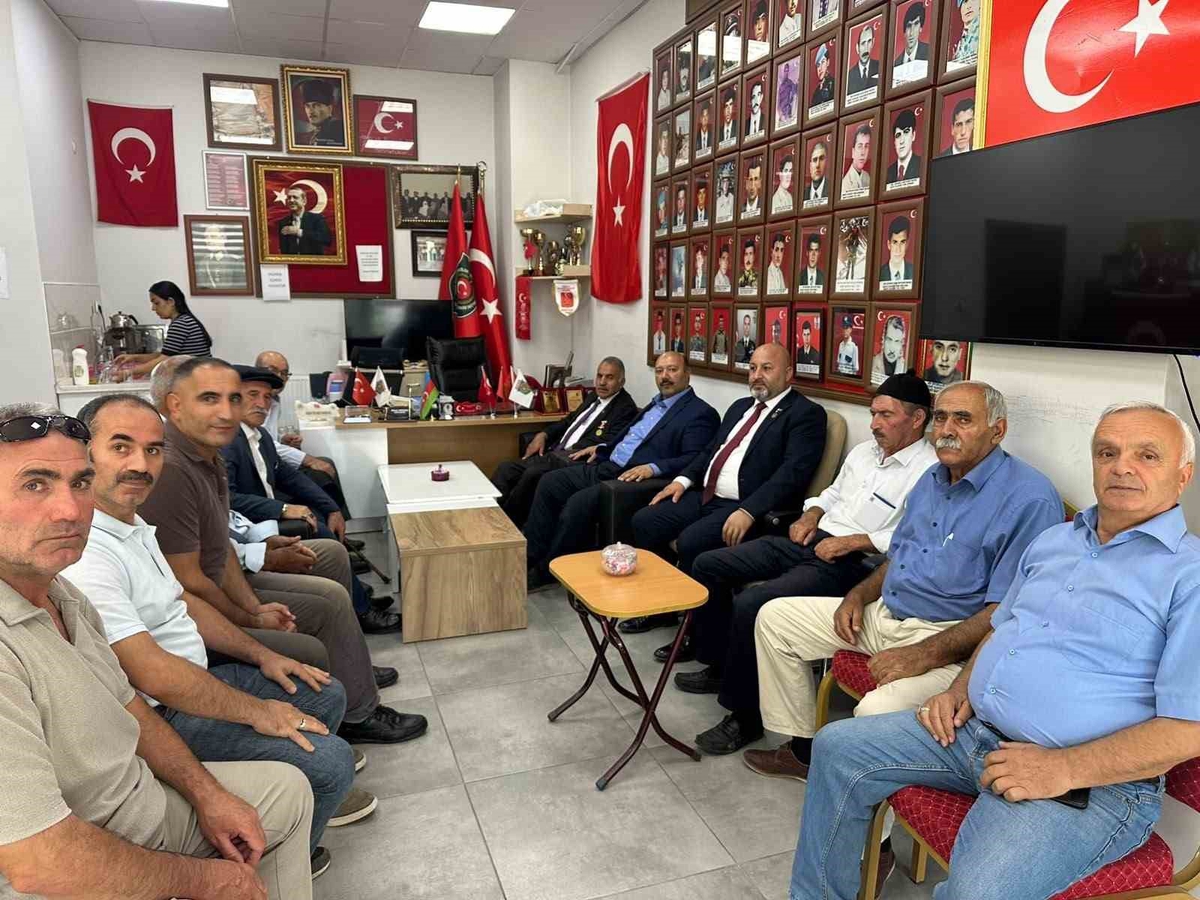 Anadolu Aşiretler Federasyonundan Iğdır Şehit ve Gazi Derneği’ne ziyaret