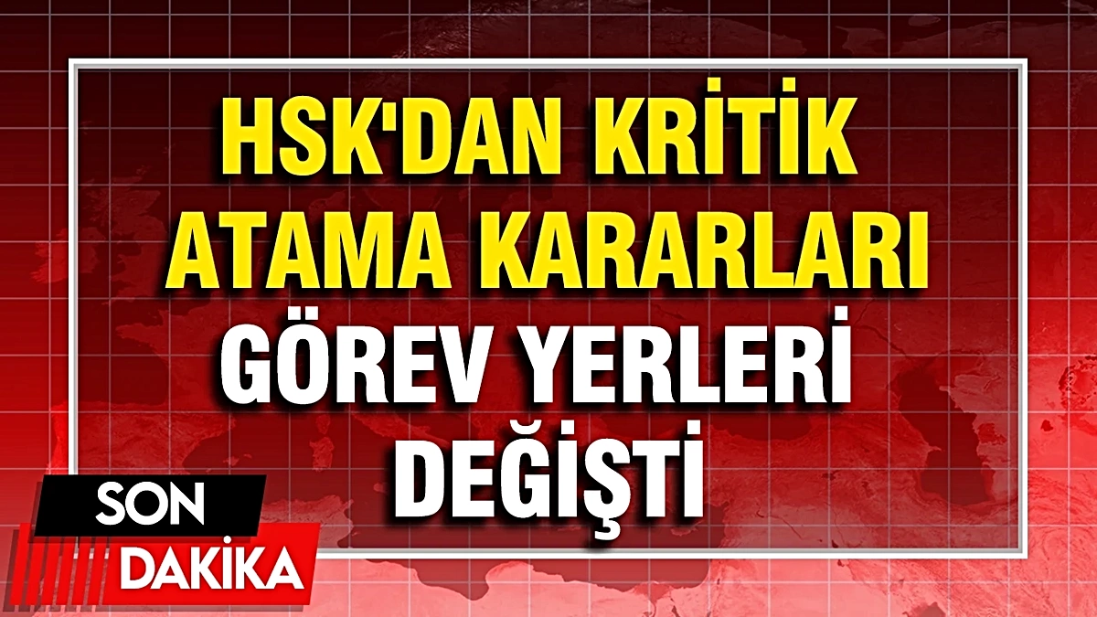 HSK 5 hakim ve savcının naklen atamasını oybirliğiyle onayladı