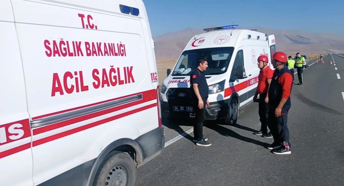 Iğdır’da eşeğe çarpmamak için manevra yapan kamyon kaza yaptı, 2 kişi yaralandı