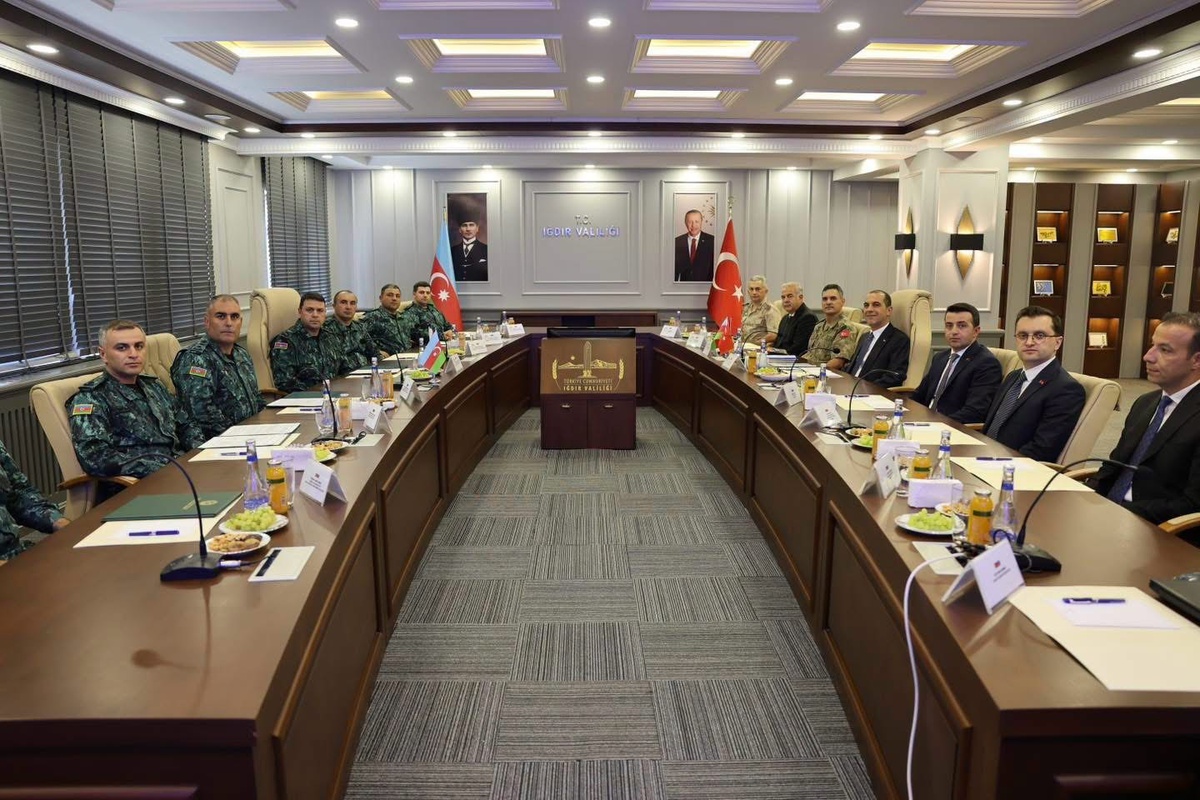 Iğdır’da Türkiye ve Nahçıvan hudut komiserliği heyetleri sınır güvenliğini görüştü
