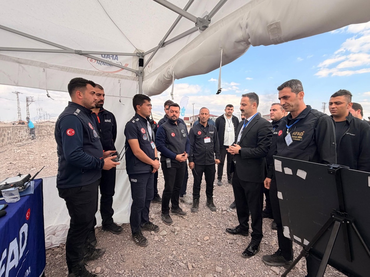 Ağrı ve Iğdır ekipleri Gürbulak Gümrük sahasında yangın ve KBRN tatbikatı yaptı
